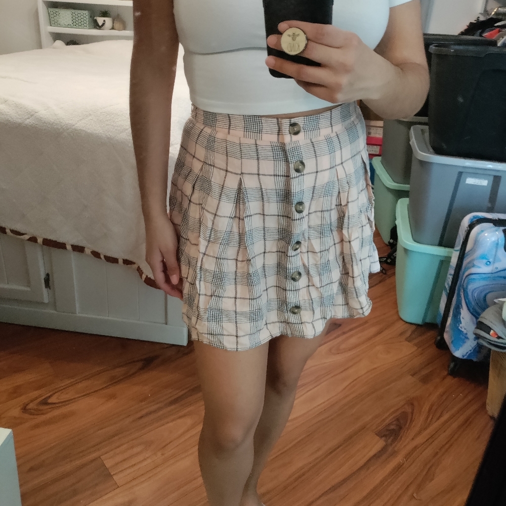 Plaid skirt